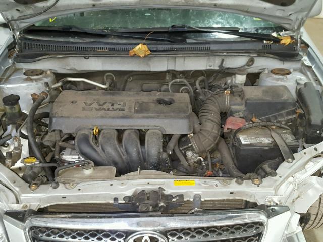 2T1BR32E67C841491 - 2007 TOYOTA COROLLA CE SILVER photo 7