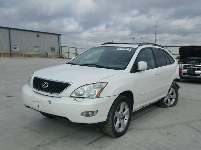 JTJGK31UX70007296 - 2007 LEXUS RX 350 WHITE photo 2