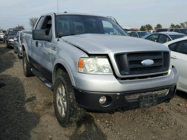 1FTPX14546NB43518 - 2006 FORD F150 SILVER photo 1