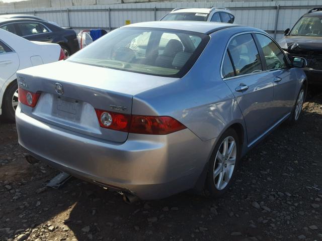 JH4CL96984C023138 - 2004 ACURA TSX TEAL photo 4