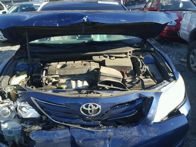 4T4BF3EK0BR127007 - 2011 TOYOTA CAMRY BASE BLUE photo 7