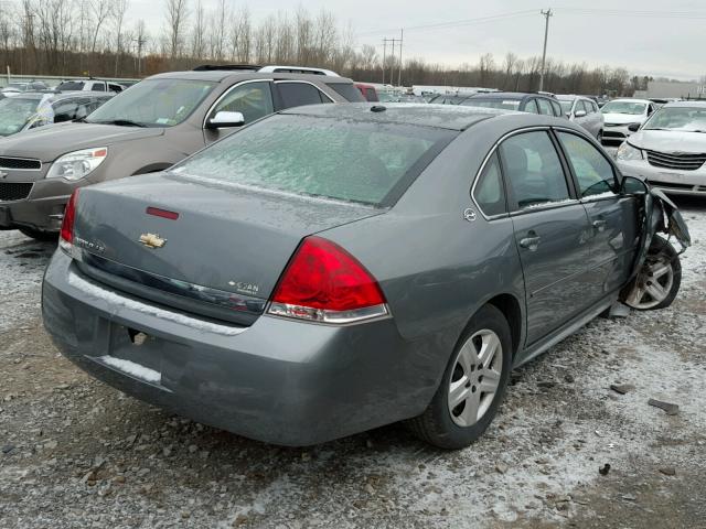 2G1WB57N291250109 - 2009 CHEVROLET IMPALA LS GRAY photo 4