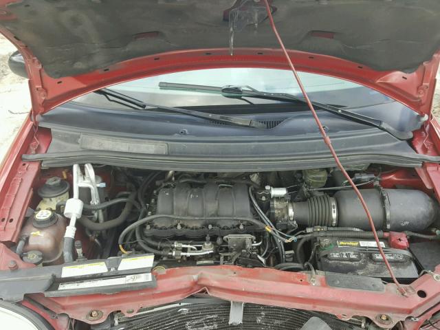 2FMZA5146YBA31066 - 2000 FORD WINDSTAR L RED photo 7