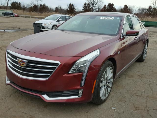 1G6KF5RS3GU149940 - 2016 CADILLAC CT6 PREMIU RED photo 2