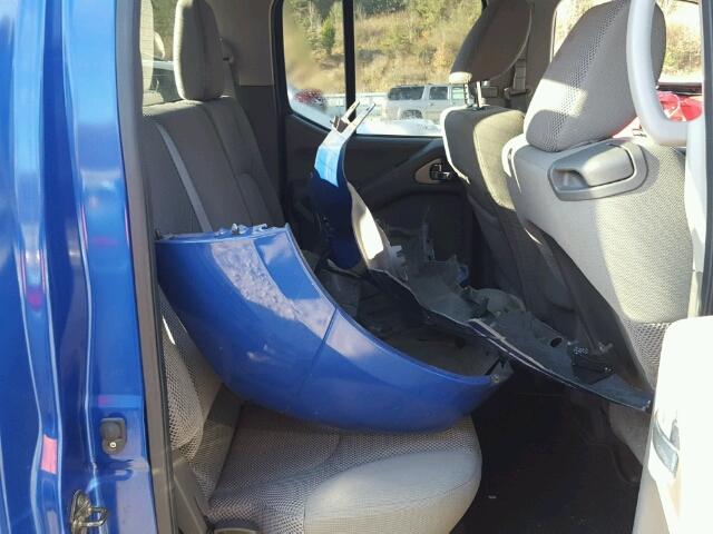 1N6AD0FV7CC403341 - 2012 NISSAN FRONTIER S BLUE photo 6