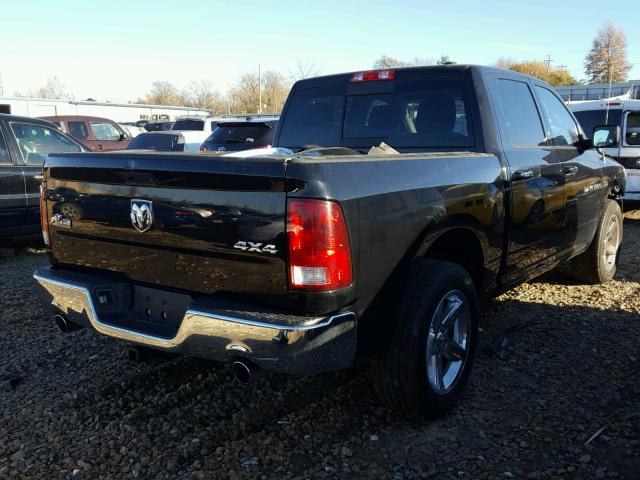 1C6RD7LT8CS256946 - 2012 DODGE RAM 1500 S BLACK photo 4