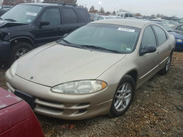 2B3HD46R24H583341 - 2004 DODGE INTREPID S GOLD photo 2