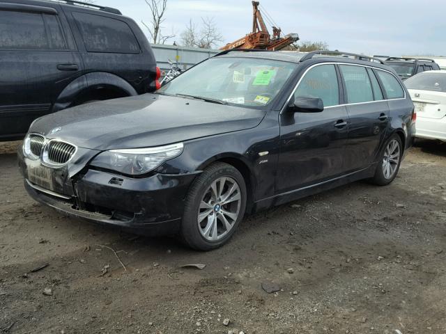 WBAPT73509CX02611 - 2009 BMW 535 XI Negro foto 2