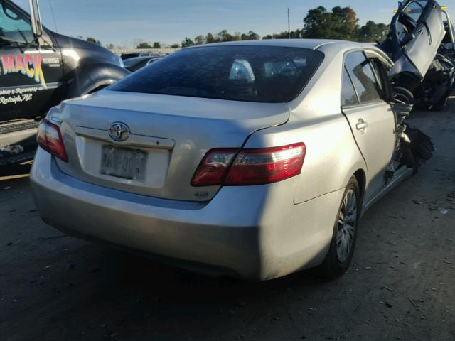 4T1BE46K17U076044 - 2007 TOYOTA CAMRY NEW SILVER photo 4