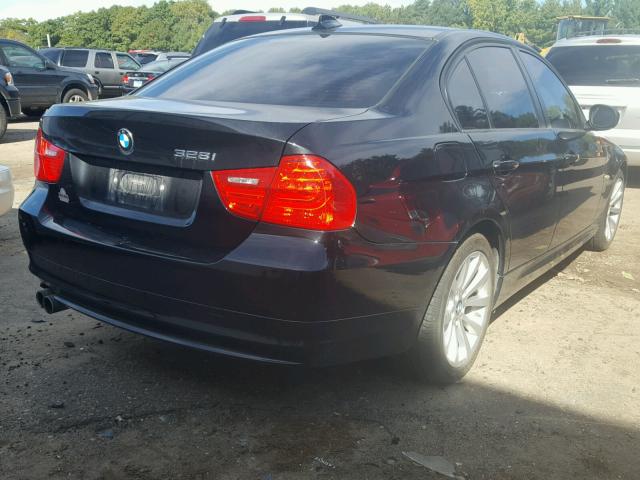 WBAPK7C57BF196508 - 2011 BMW 328 XI BLACK photo 4