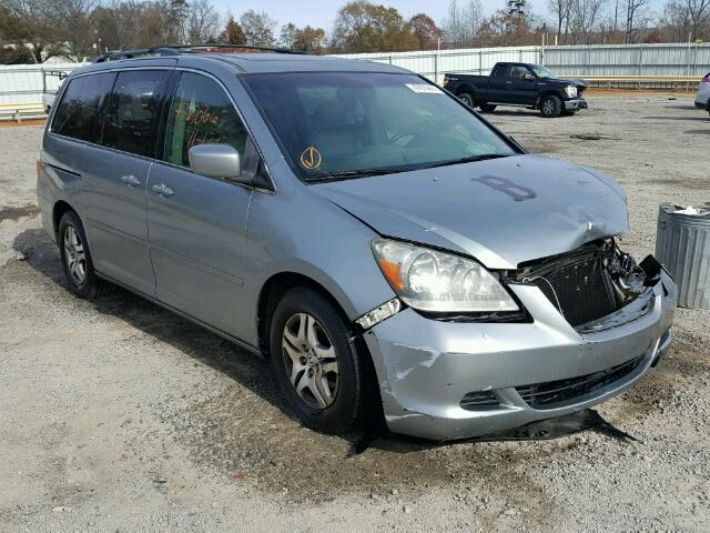 5FNRL38735B109398 - 2005 HONDA ODYSSEY EX GREEN photo 1