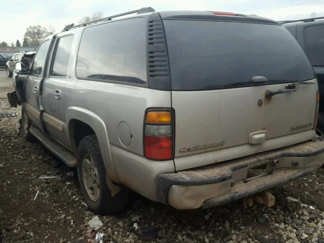 1GNFK16Z75J241935 - 2005 CHEVROLET SUBURBAN K BEIGE photo 3