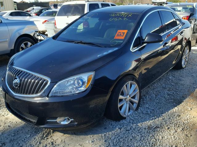 1G4PP5SK7D4205315 - 2013 BUICK VERANO BLACK photo 2