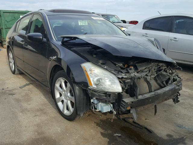 1N4BA41E77C829279 - 2007 NISSAN MAXIMA SE BLACK photo 1