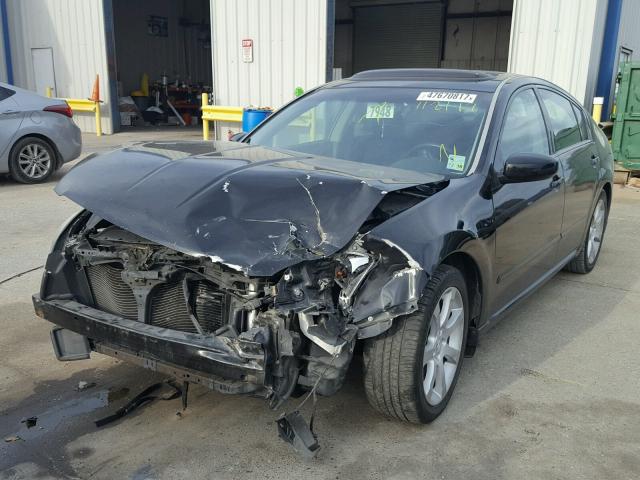 1N4BA41E77C829279 - 2007 NISSAN MAXIMA SE BLACK photo 2