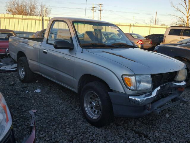 4TANL42N1YZ602275 - 2000 TOYOTA TACOMA SILVER photo 1