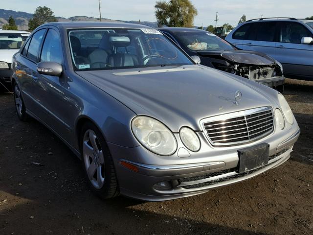 WDBUF70JX6A883415 - 2006 MERCEDES-BENZ E 500 SILVER photo 1