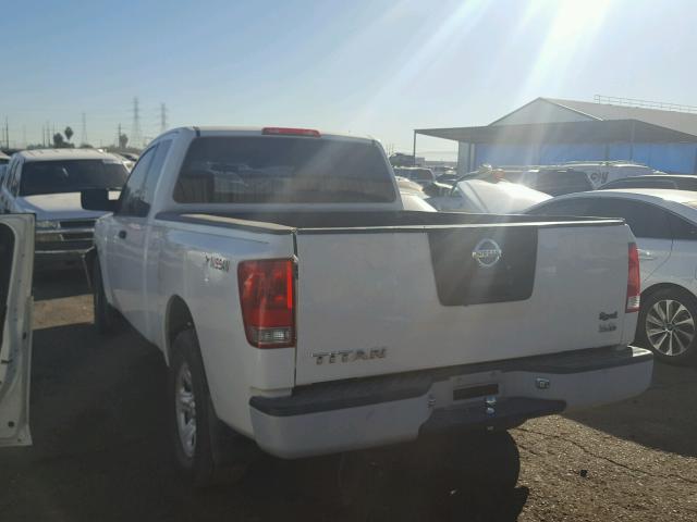 1N6AA06A84N590648 - 2004 NISSAN TITAN XE WHITE photo 3