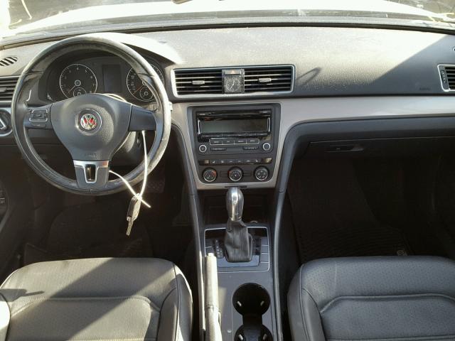 1VWAT7A30EC027585 - 2014 VOLKSWAGEN PASSAT S ვერცხლისფერი ფოტო 9