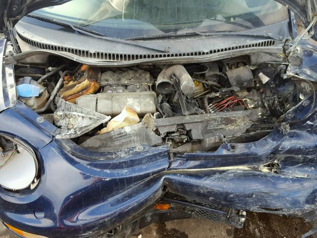 3VWCM31Y14M334206 - 2004 VOLKSWAGEN NEW BEETLE 蓝色 照片 7