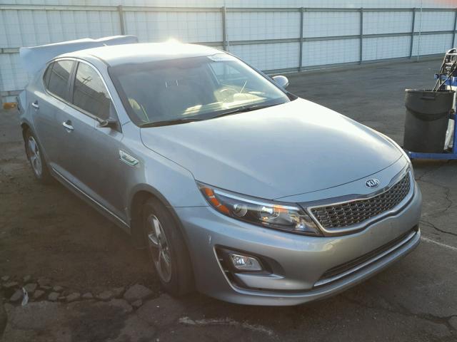 KNAGM4AD0G5092488 - 2016 KIA OPTIMA HYB SILVER photo 1