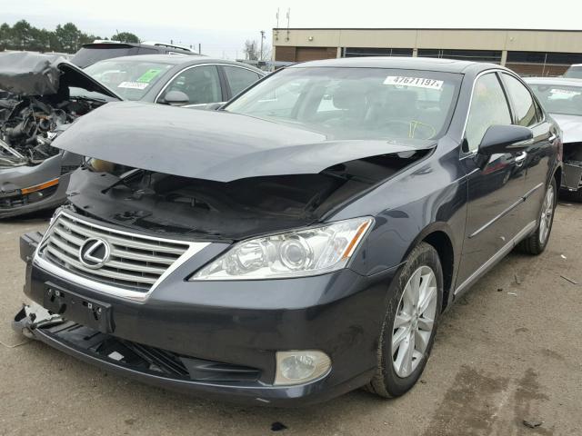 JTHBK1EG0B2454818 - 2011 LEXUS ES 350 GRAY photo 2