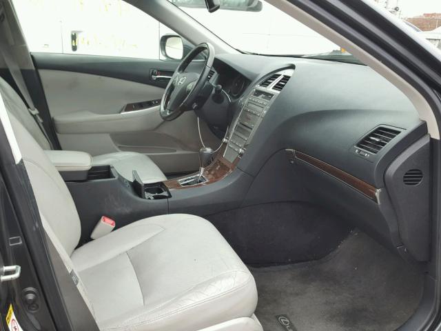 JTHBK1EG0B2454818 - 2011 LEXUS ES 350 GRAY photo 5