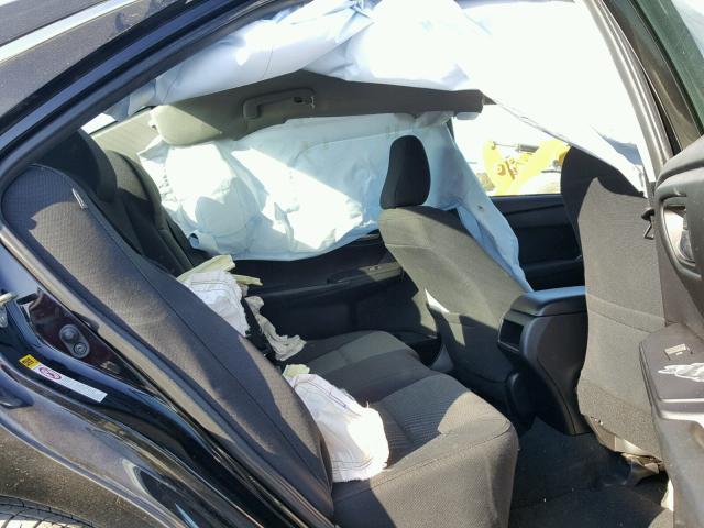 4T4BF1FK9GR521258 - 2016 TOYOTA CAMRY LE შავი ფოტო 6