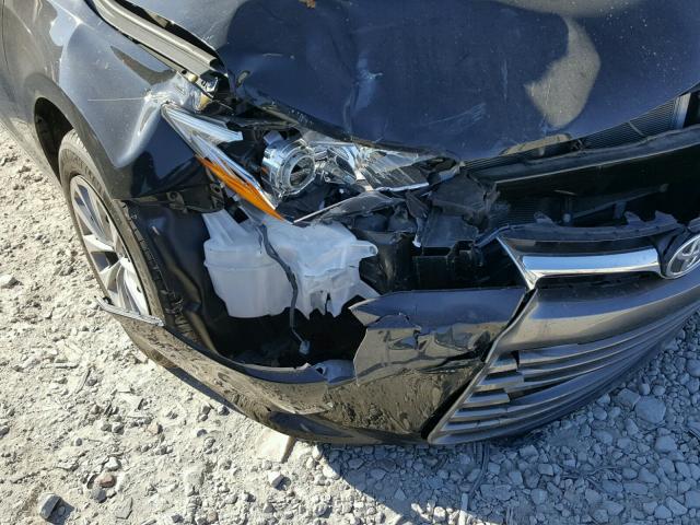 4T4BF1FK9GR521258 - 2016 TOYOTA CAMRY LE შავი ფოტო 9