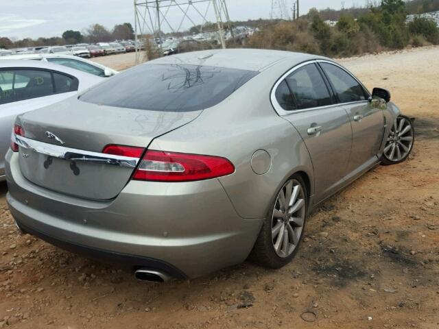 SAJWA0GB6BLS01306 - 2011 JAGUAR XF PREMIUM TAN photo 4