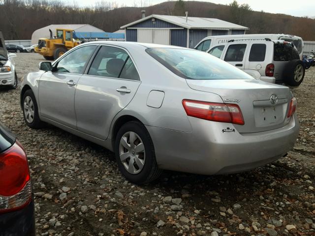 4T1BE46K17U021223 - 2007 TOYOTA CAMRY NEW SILVER photo 3