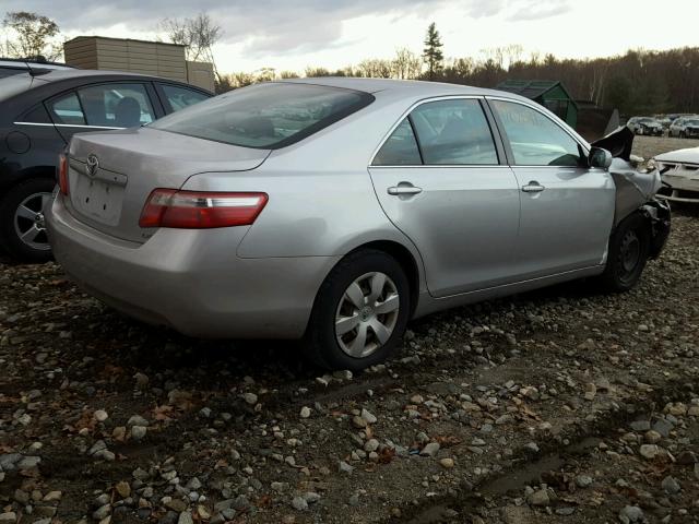 4T1BE46K17U021223 - 2007 TOYOTA CAMRY NEW SILVER photo 4