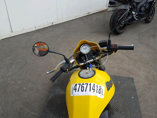 4MZKP01L193000237 - 2009 BUELL BLAST YELLOW photo 5