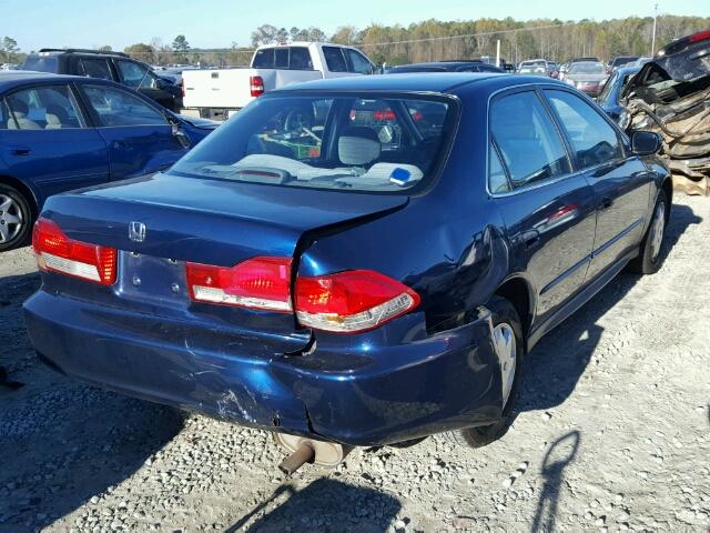 1HGCG66562A129745 - 2002 HONDA ACCORD LX BLUE photo 4