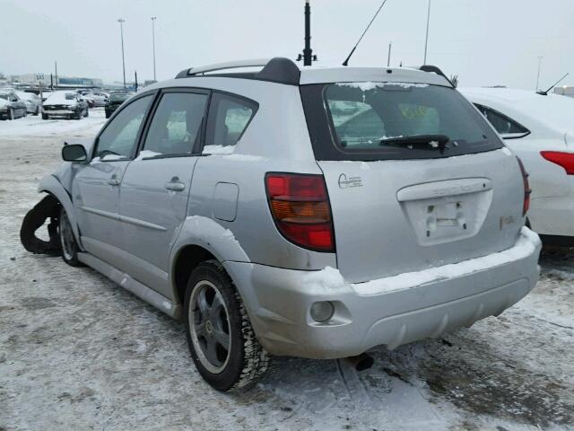 5Y2SL65818Z417782 - 2008 PONTIAC VIBE SILVER photo 3