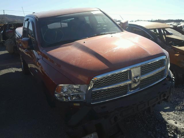 1D3HV18T99S758386 - 2009 DODGE RAM 1500 ORANGE photo 1