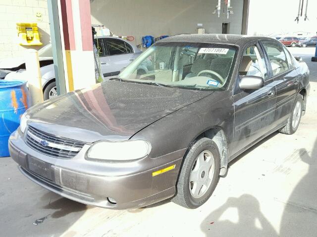 1G1NE52J816114930 - 2001 CHEVROLET MALIBU LS BROWN photo 2