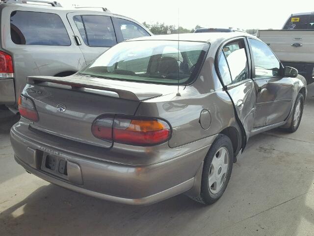 1G1NE52J816114930 - 2001 CHEVROLET MALIBU LS BROWN photo 4