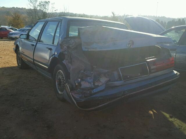 1G2HX54C0JW241110 - 1988 PONTIAC BONNEVILLE BLUE photo 3