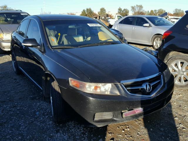 JH4CL96874C042125 - 2004 ACURA TSX BLACK photo 1