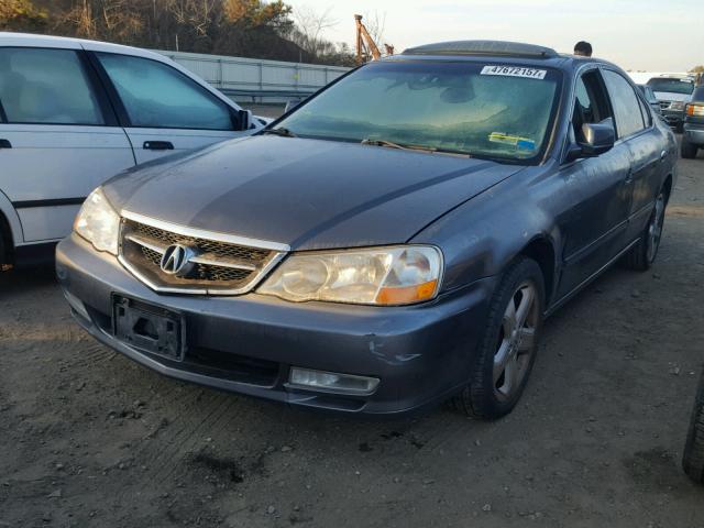 19UUA56853A046626 - 2003 ACURA 3.2TL TYPE GRAY photo 2