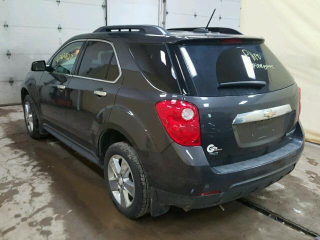 1GNFLGEK7FZ115419 - 2015 CHEVROLET EQUINOX LT GRAY photo 3