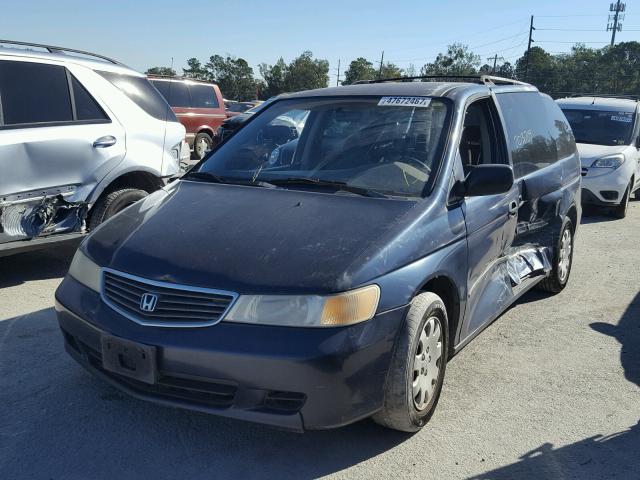 2HKRL1858XH512753 - 1999 HONDA ODYSSEY LX BLUE photo 2