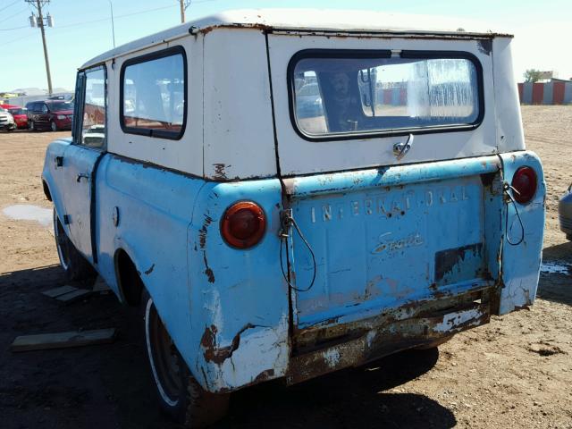 FC43142A - 1962 INTERNATIONAL SCOUT BLUE photo 3