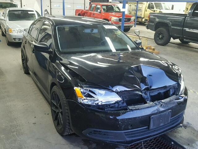 3VW2K7AJ3DM405269 - 2013 VOLKSWAGEN JETTA BASE შავი ფოტო 1