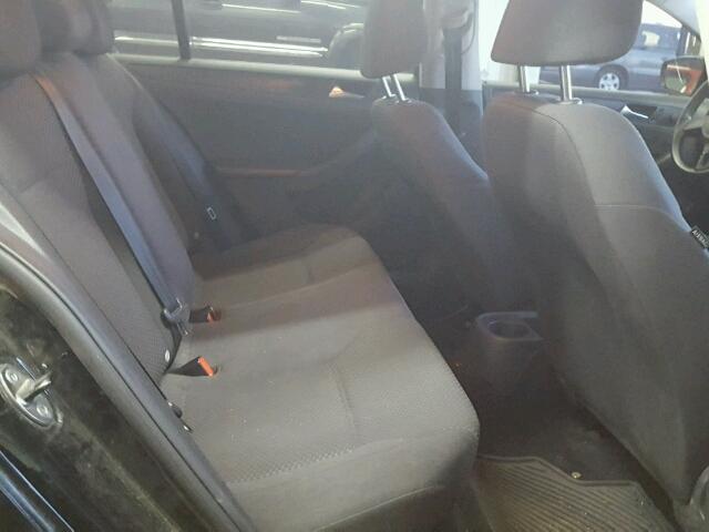 3VW2K7AJ3DM405269 - 2013 VOLKSWAGEN JETTA BASE შავი ფოტო 6