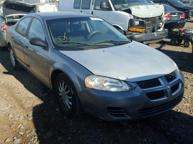 1B3EL46X26N208452 - 2006 DODGE STRATUS SX GRAY photo 1