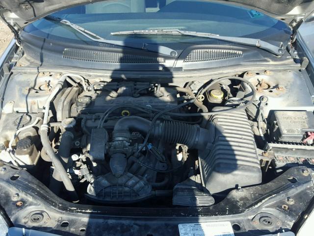 1B3EL46X26N208452 - 2006 DODGE STRATUS SX GRAY photo 7