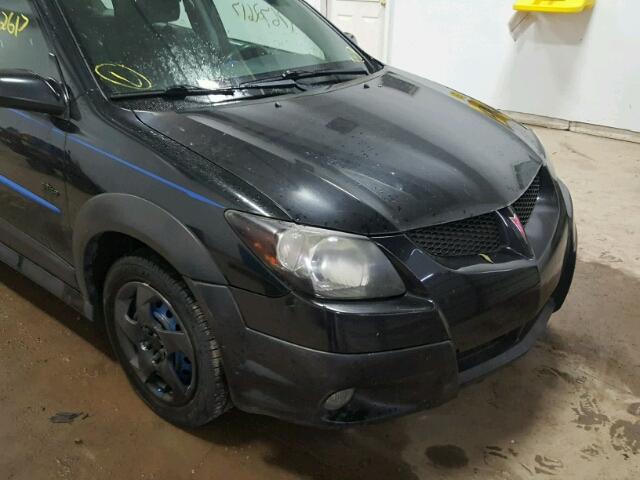 5Y2SL62874Z465530 - 2004 PONTIAC VIBE BLACK photo 9