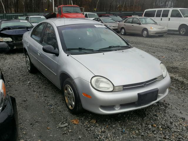 1B3ES46C71D290404 - 2001 DODGE NEON SE SILVER photo 1